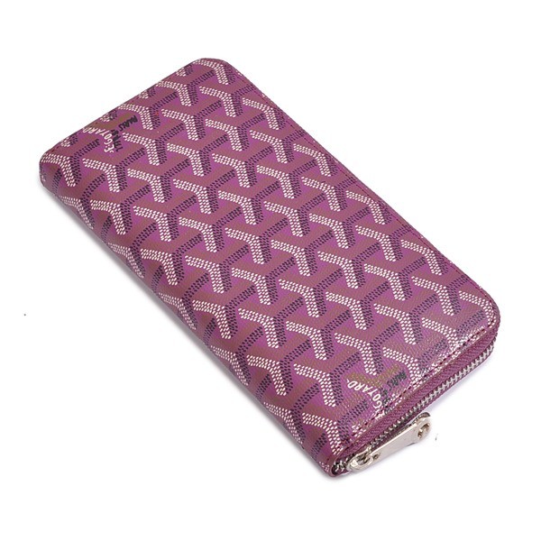 GOYARD ゴヤール 長財布 ラウンドジップ レッド GOYWA-20