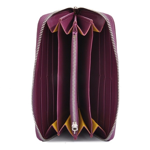 GOYARD ゴヤール 長財布 ラウンドジップ レッド GOYWA-20