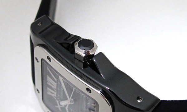 カルティエスーパーコピー サントス１００ ＭＭ W2020008 ブラック