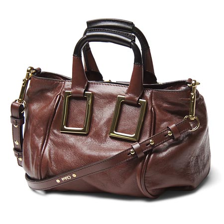 クロエ ラムレザー２ＷＡＹバッグ ETHEL ブラウン 3s0646 7a733 09j