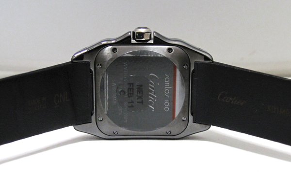 カルティエスーパーコピー サントス１００ ＭＭ W2020008 ブラック