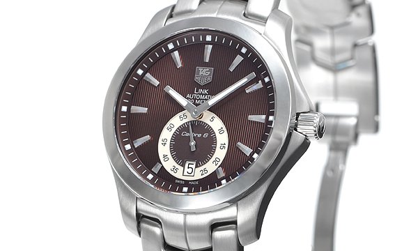 タグ・ホイヤー リンクキャリバー６ WJF211C.BA0570 ブラウン