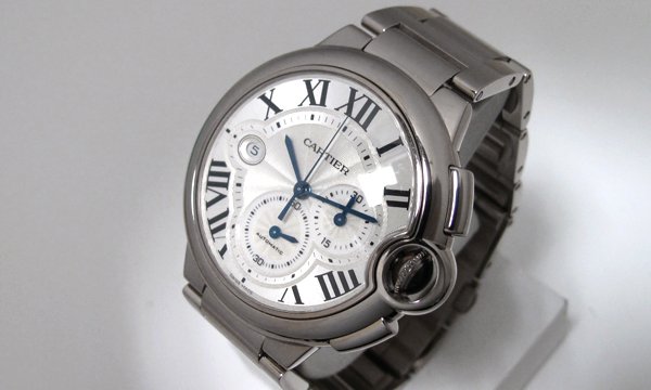 カルティエスーパーコピー バロンブルークロノ W6920031 シルバー