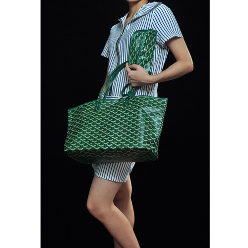 GOYARD ゴヤール トートバッグ サンルイPM グリーンGOY022