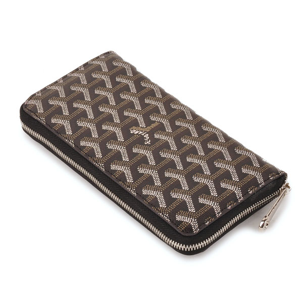 GOYARD ゴヤール 長財布 ラウンドジップ　ブラック GOYWA-23
