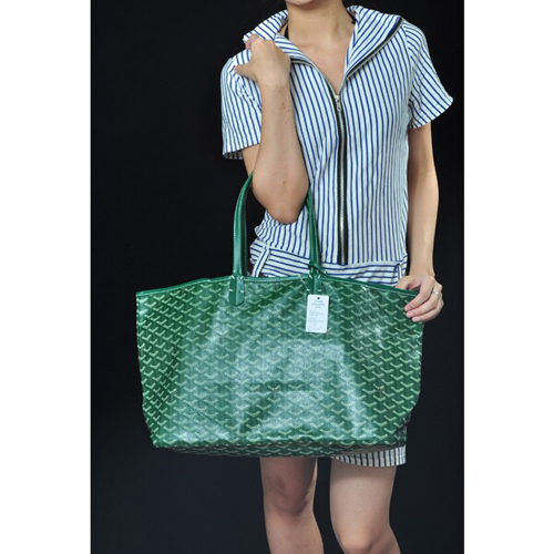 GOYARD ゴヤール トートバッグ サンルイPM グリーンGOY023