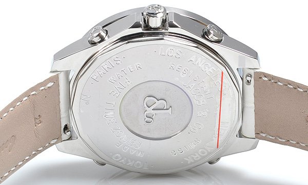 ジェイコブ JC-126D ステンレス ダイヤモンド ホワイト