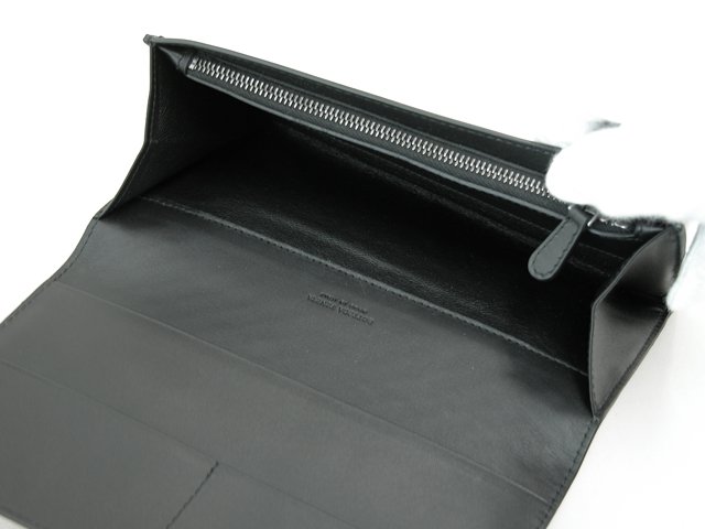 ボッテガヴェネタ ファスナー付長財布 156819V4651-1000 ブラック