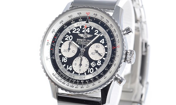ブライトリング ナビタイマー コスモノート A222B92ARS ブラック／シルバー