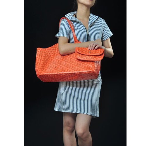 GOYARD ゴヤール トートバッグ サンルイPM オレンジ GOY025