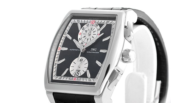 IWC ダヴィンチ クロノグラフ IW376403 ブラック／シルバー