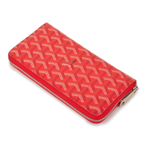 GOYARD ゴヤール 長財布 ラウンドジップ　パープル GOYWA-26