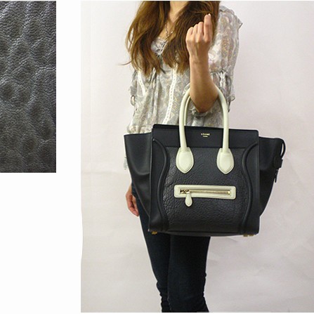 セリーヌ バッグ slate blue 16521 3ith 11SS 秋冬ブラック ハンドバッグ
