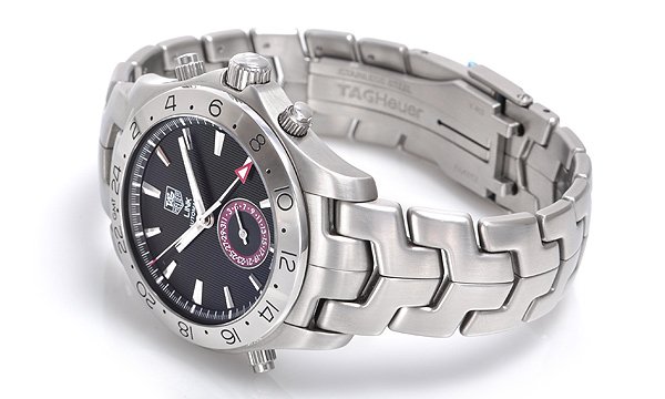 タグ・ホイヤー リンク ＧＭＴ WJF2115.BA0587 メンズ ブラック