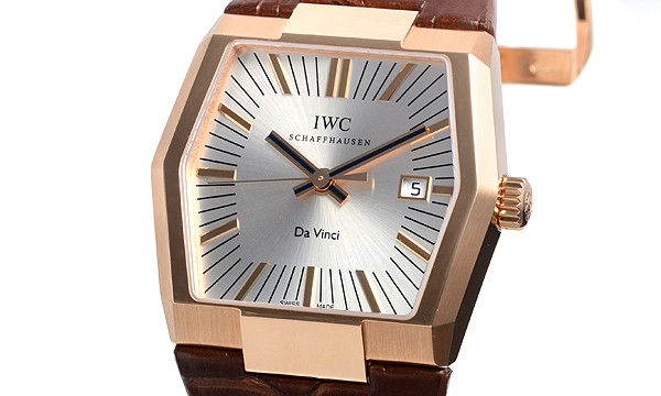 IWC ヴィンテージ ダヴィンチ ピンクゴールド IW546103 シルバー