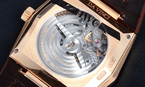 IWC ヴィンテージ ダヴィンチ ピンクゴールド IW546103 シルバー