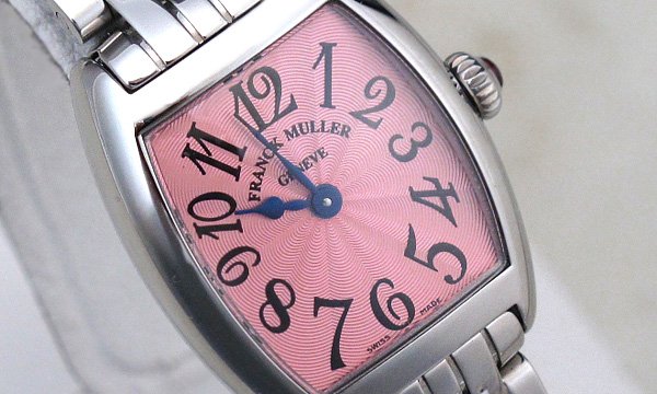 フランク・ミュラー トノウカーベックス インターミディエ 2251QZ ピンク