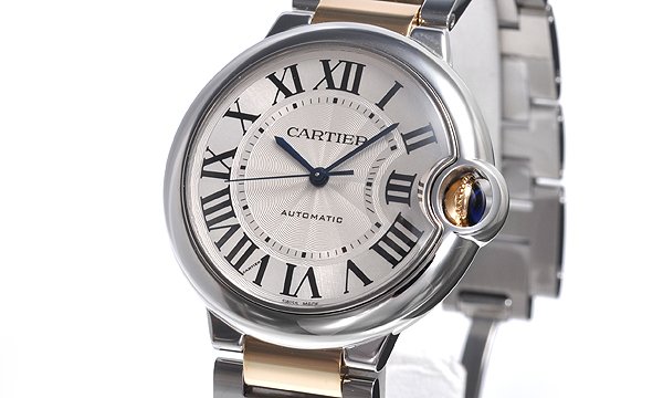 カルティエスーパーコピー バロンブルー ＭＭ W6920047 シルバー
