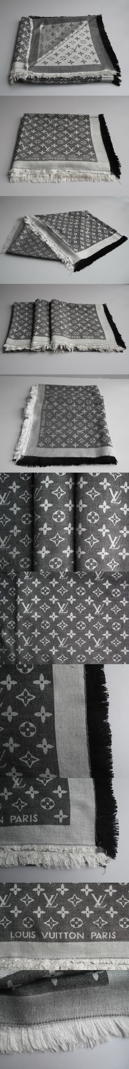 louisvuitton-ルイヴィトン-スカーフ レディーススカーフ 71379-gray