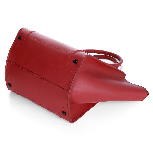  セリーヌ レディース 169953KFB 02FL SMALL SQUARE LUGGAGE PHANTOM ハンドバッグ スカーレッド