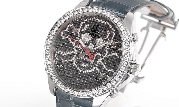 ジェイコブ JC-SKULLD11 ステンレス ダイヤモンド