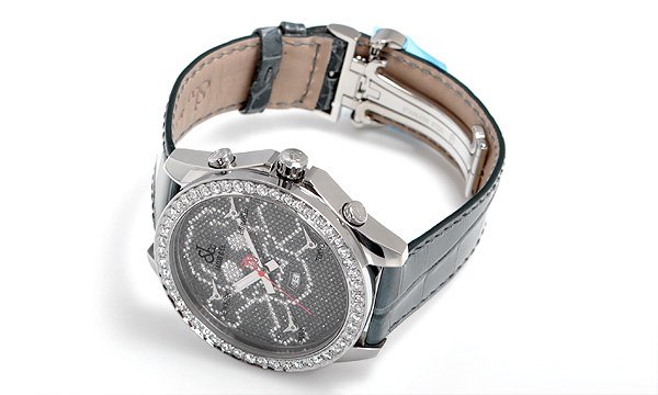 ジェイコブ JC-SKULLD11 ステンレス ダイヤモンド