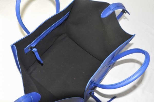  セリーヌ SQUARE LUGGAGE レディーストートバッグ ブルー 16995 3JCB 04FG