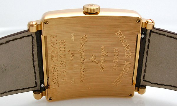 フランク・ミュラー マスタースクエアー 6000KSCDT V シルバー
