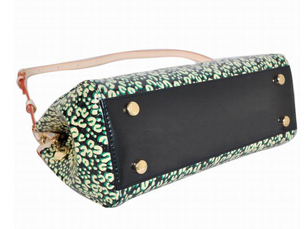  LOUIS VUITTON モノグラム ヴェルニ ブレアMMハンドバッグ グリーン M91619