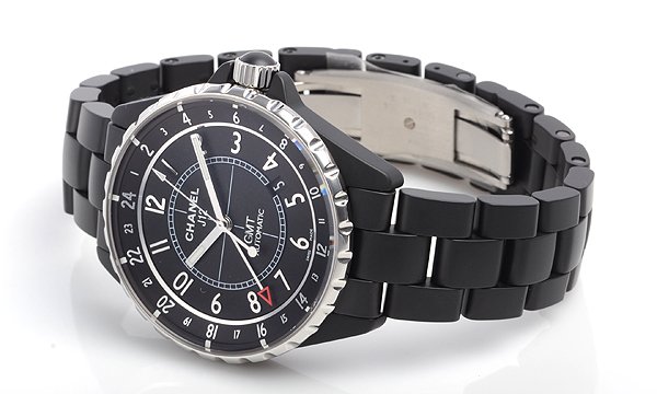 シャネルスーパーコピー Ｊ１２ マットブラックセラミックＧＭＴ H3101 ブラック