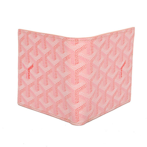 GOYARD ゴヤール 財布 二つ折り　名刺入れ　ピンク GOYWA-37