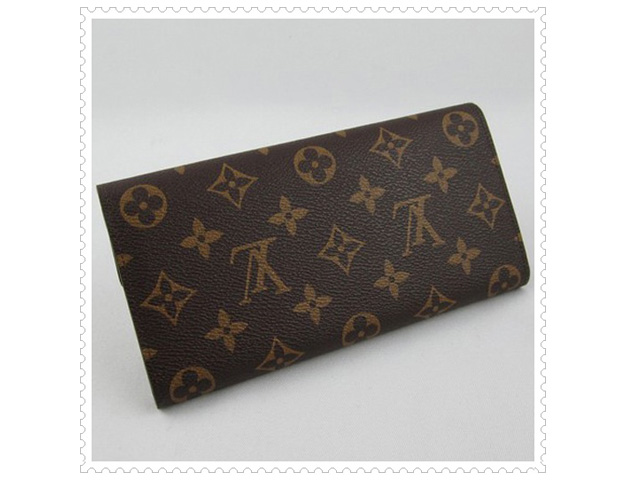 ルイ.ヴィトン LOUIS VUITTON モノグラム 茶色 長財布 M58104