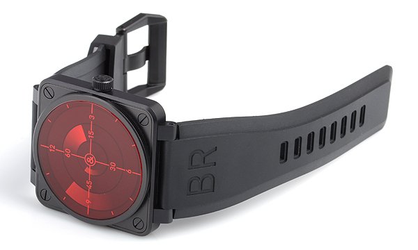 ベル＆ロス BR01-924 ＲＥＤ ＲＡＤＥＲ 世界９９９本限定 ブラック
