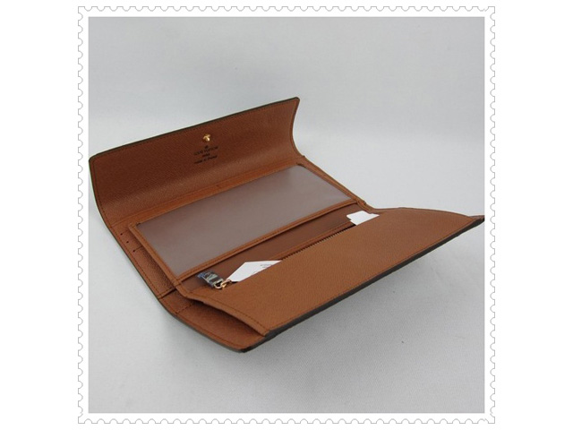 ルイ.ヴィトン LOUIS VUITTON モノグラム 茶色 長財布 M58104