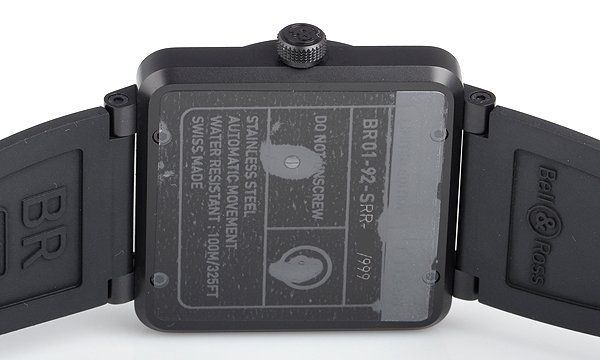 ベル＆ロス BR01-924 ＲＥＤ ＲＡＤＥＲ 世界９９９本限定 ブラック
