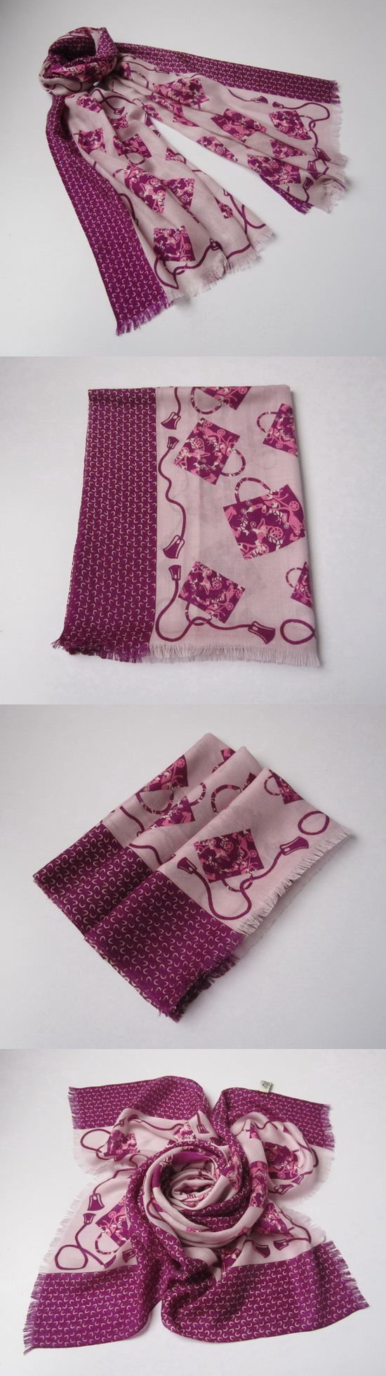 エルメスHERMESマフラー 2013新作 スカーフ hm011-Claret
