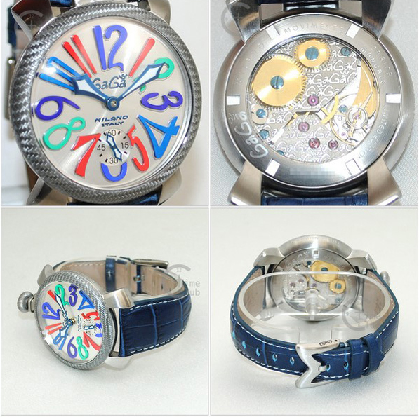  ガガミラノ GaGa Milano マヌアーレ48mm 世界限定500本 メンズ 5510.1 腕時計 時計