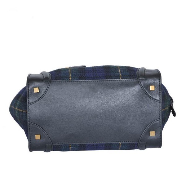  セリーヌ16398 2JBP 07MI MINI LUGGAGE ミニ ショッパー ラゲージ トート バッグ- ブラック