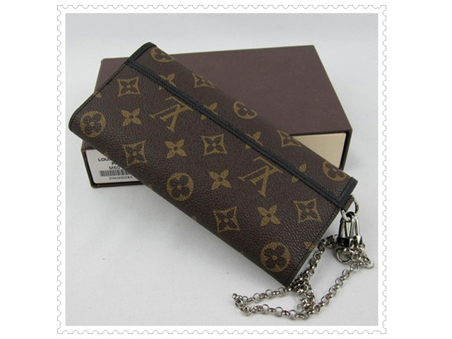 ルイ.ヴィトン LOUIS VUITTON モノグラム 長財布 M60168
