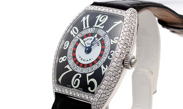 フランク・ミュラー トノウカーベックス ヴェガス 6850VEGASD ブラック