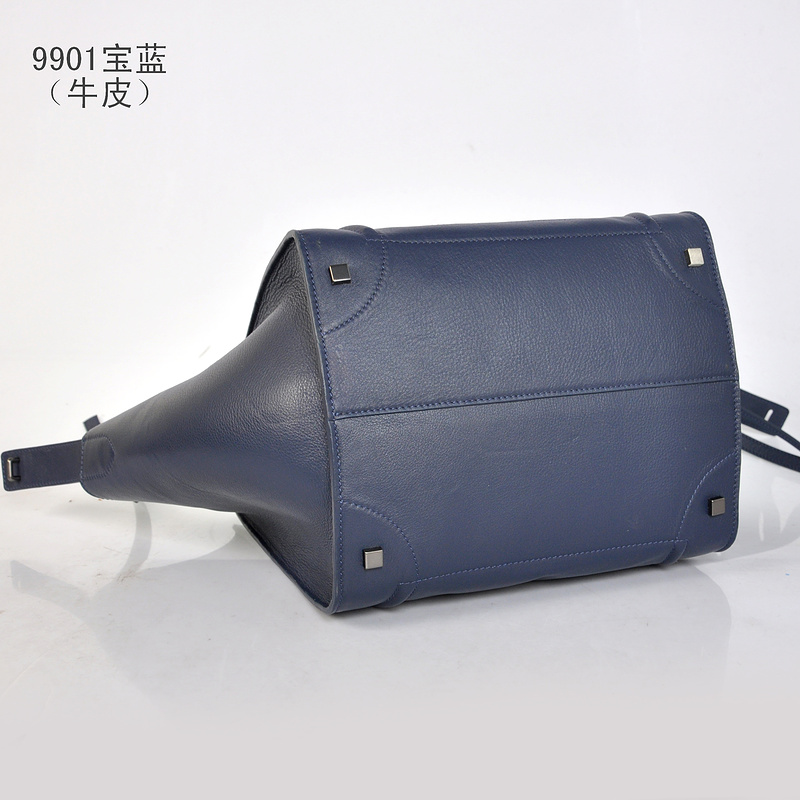 セリーヌ バッグ カーフスキン ハンドバッグ ラージ MIDNIGHT 16995 3JCA 07MI