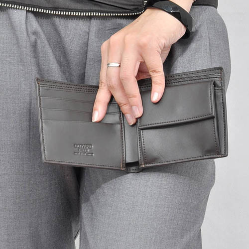 GOYARD ゴヤール 財布 二つ折り　ブラウン GOYWA-43