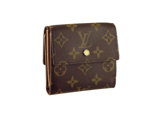ルイ.ヴィトン LOUIS VUITTON モノグラム 三折り財布 M61654