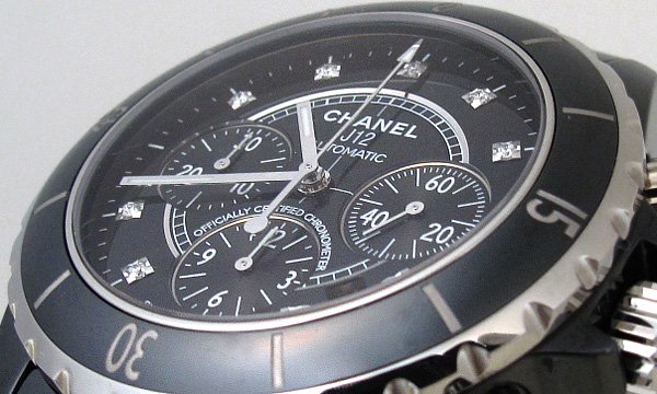 シャネルスーパーコピー Ｊ１２ クロノ H2419 ブラック