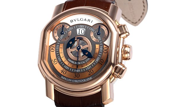 ブルガリ ダニエル・ロート パピヨンクロノグラフ BRRP46C14GLCHP