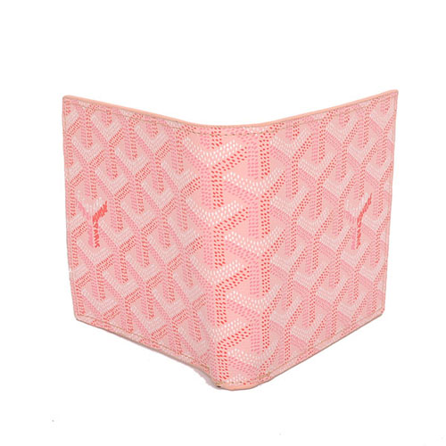 GOYARD ゴヤール 財布 二つ折り　ピンク GOYWA-44