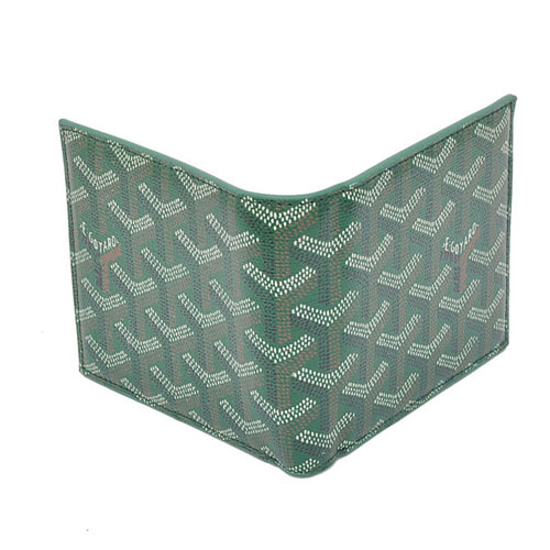 GOYARD ゴヤール 財布 二つ折り　グリーン GOYWA-45