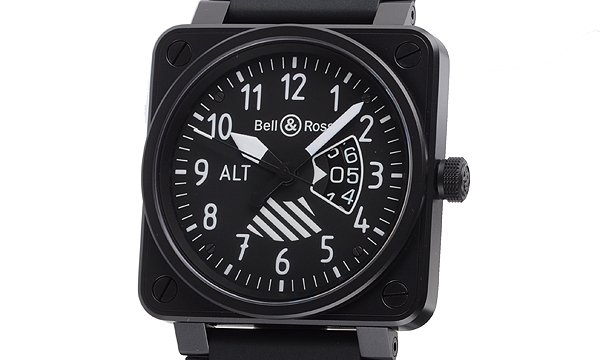 ベル＆ロス BR01-96 ＡＬＴＩＭＥＴＥＲ 世界限定９９９本 ブラック