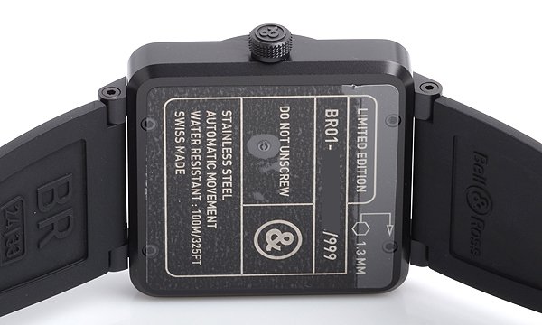 ベル＆ロス BR01-96 ＡＬＴＩＭＥＴＥＲ 世界限定９９９本 ブラック