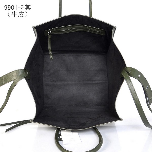  セリーヌ ハンドバッグ 16995-3KFE-38NO カーキ色 2011年秋冬新作